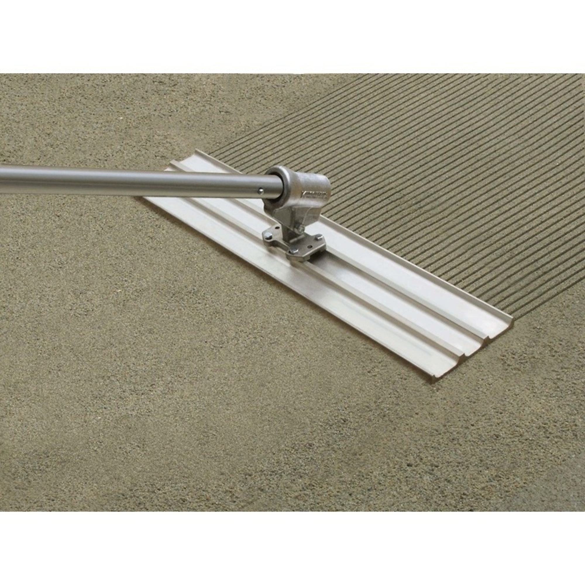 Kraft Tools CC787-01 48"x8" Multi-Trac Bull Float Groover 1/2" Spacing w/o Bracket